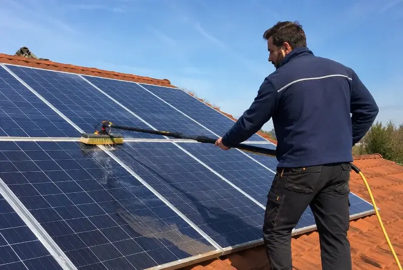 Nettoyage et entretien de panneaux solaires à Sarzeau