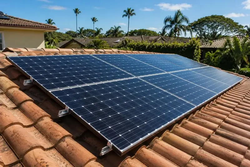 Installation de panneaux solaires à Sarzeau