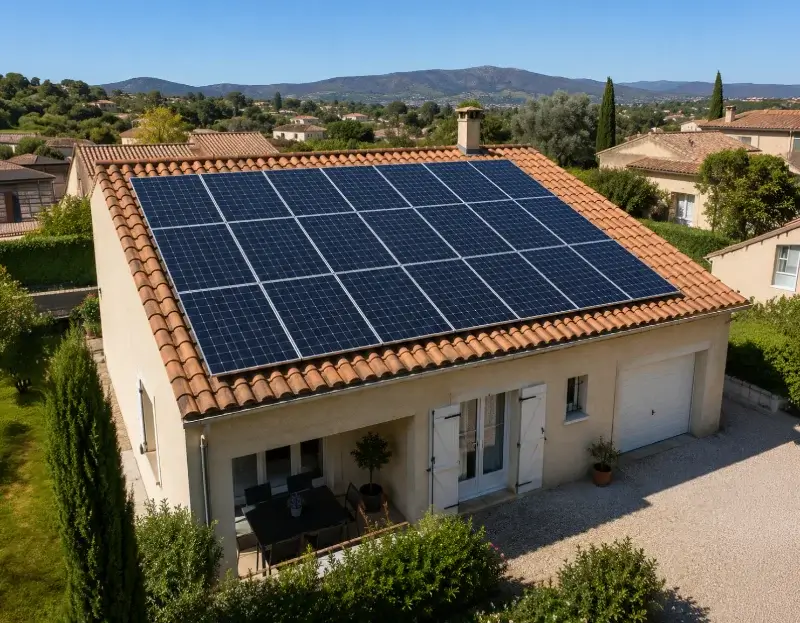 Prime à l'autoconsommation panneaux solaires Sarzeau — aide financière de l'État